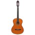 Guitarra clásica para principiantes madera tilo negro 4/4