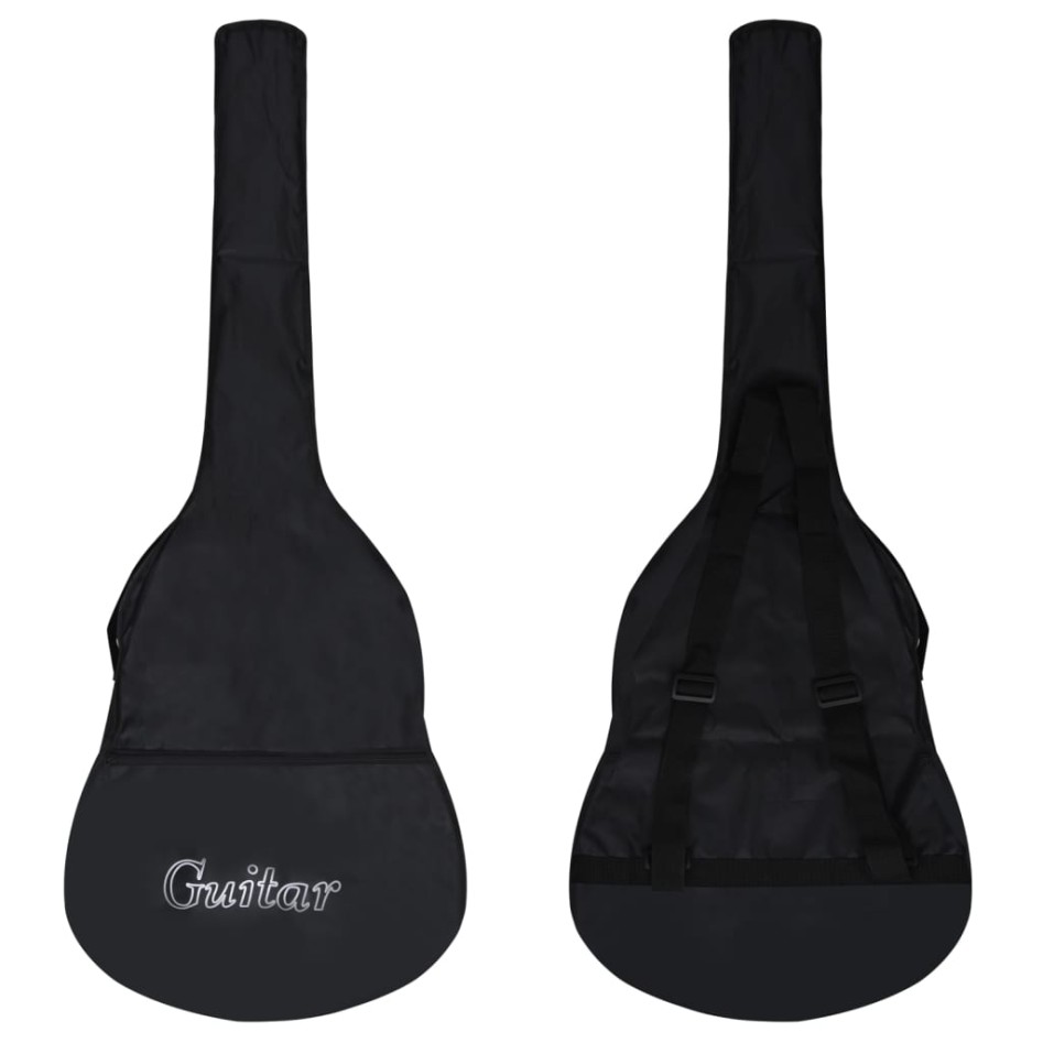 Set de guitarra acústica 12 piezas con cutaway 6 cuerdas