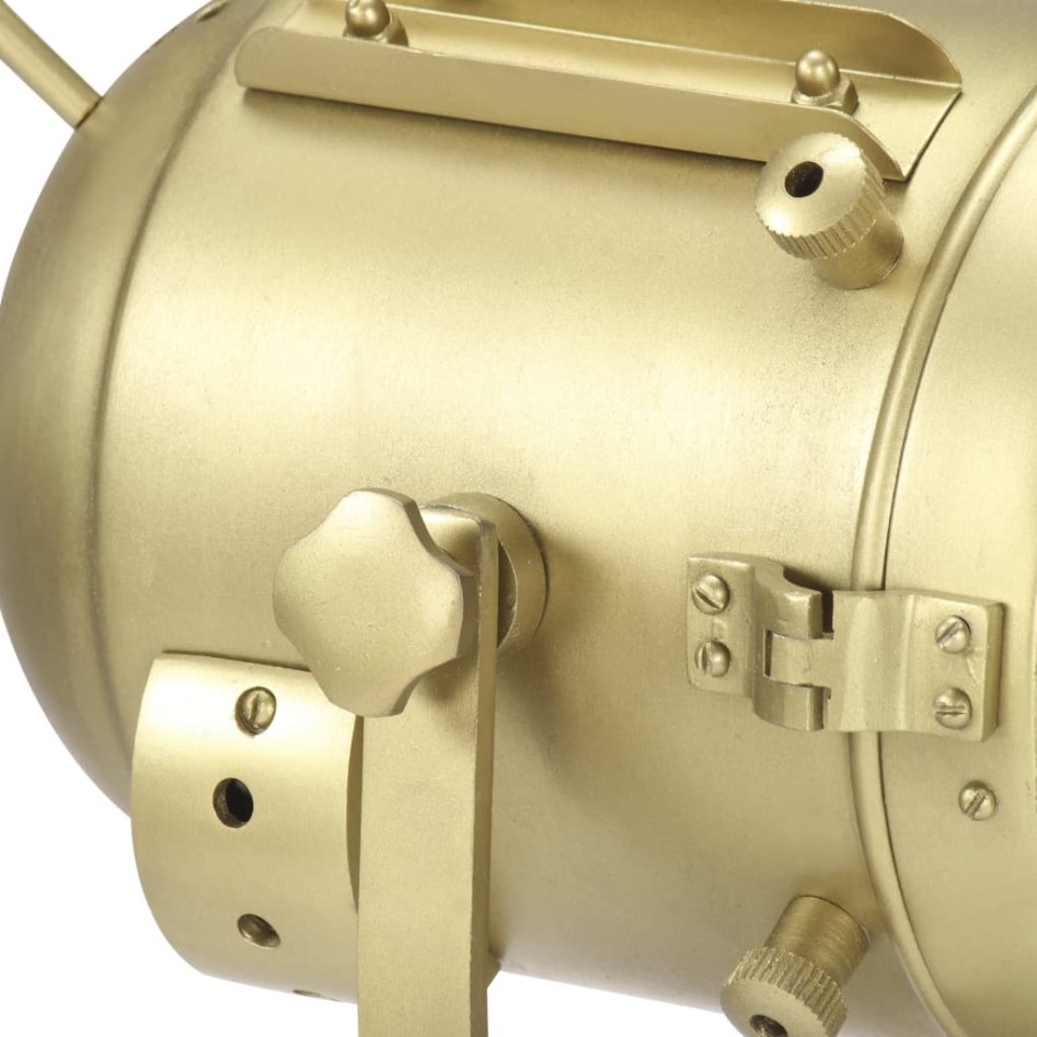 Lámpara de suelo con trípode madera maciza de mango 97