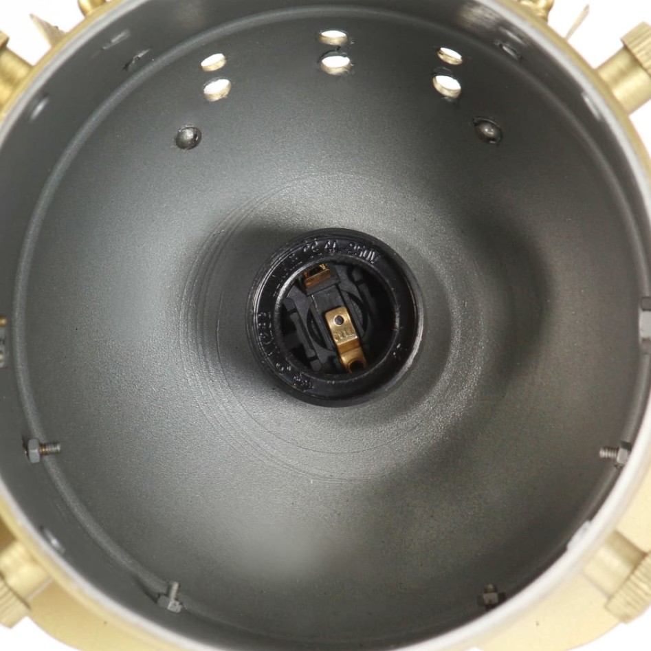 Lámpara de suelo con trípode madera maciza de mango 97