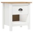 Mesitas de noche 2 uds Hill madera maciza de pino 46x35x49,5