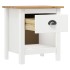 Mesitas de noche 2 uds Hill madera maciza de pino 46x35x49,5