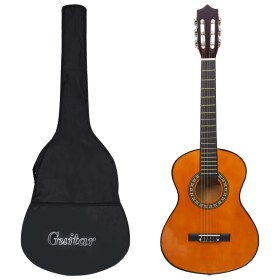 Guitarra clásica para principiante y niño con funda 1/2