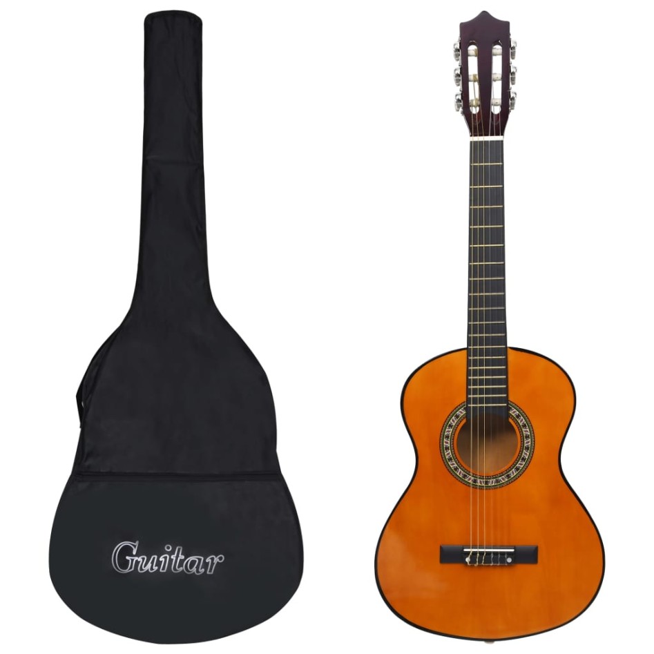 Guitarra clásica para principiante y niño con funda 1/2