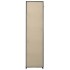 Armario con compartimentos y varillas tela crema 150x45x176
