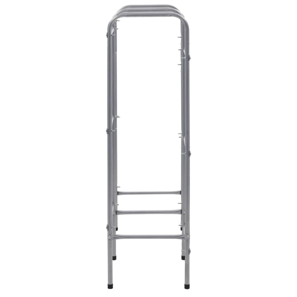 Estantería almacenaje para 6 cajas acero plateado 96x33x116