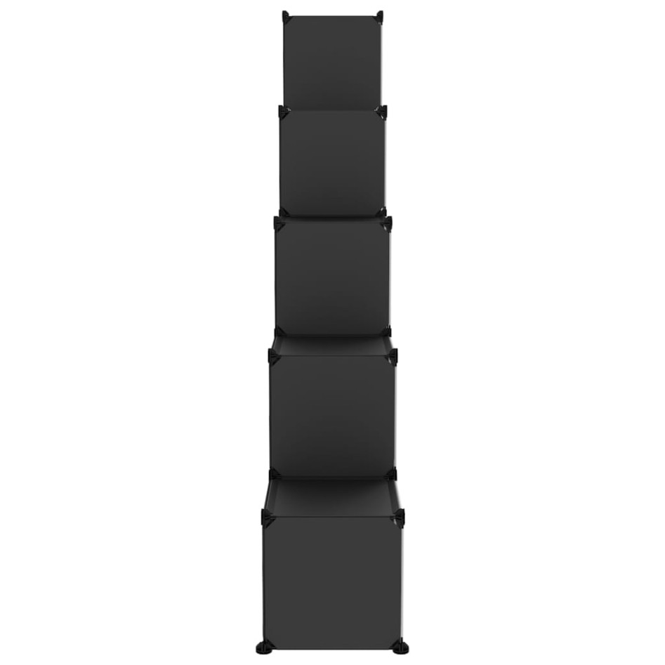 Estantería de cubos con 15 compartimentos y puertas PP