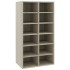 Mueble zapatero de madera contrachapada Sonoma 54x34x100,5