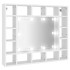 Mueble con espejo y LED blanco 91x15x76,5