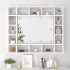 Mueble con espejo y LED blanco 91x15x76,5