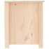 Mueble zapatero de madera maciza de pino 110x38x45,5