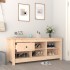 Mueble zapatero de madera maciza de pino 110x38x45,5