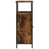 Aparador de madera de ingeniería roble ahumado 70x30x80