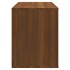 Mueble zapatero contrachapada color marrón roble 80x35x45