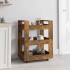 Carrito de cocina madera contrachapada roble ahumado