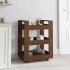 Carrito de cocina madera contrachapada marrón roble