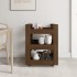 Carrito de cocina madera contrachapada marrón roble