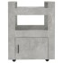Carrito de cocina madera contrachapada gris hormigón