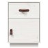 Mesitas de noche 2 uds madera maciza pino blanco 40x34x55