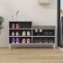 Mueble zapatero madera contrachapada gris Sonoma 102x36x60