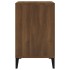 Mueble zapatero madera contrachapada roble marrón 102x36x60