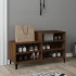 Mueble zapatero madera contrachapada roble marrón 102x36x60