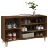 Mueble zapatero madera contrachapada roble marrón 102x36x60