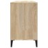 Mueble zapatero madera contrachapada roble Sonoma 102x36x60
