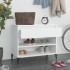 Mueble zapatero madera contrachapada blanco 70x36x60