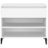 Mueble zapatero madera contrachapada blanco 70x36x60