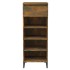 Zapatero madera contrachapada roble ahumado 40x36x105