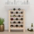 Botellero madera maciza de pino 65x29x112