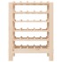 Botellero madera maciza de pino 65x29x112