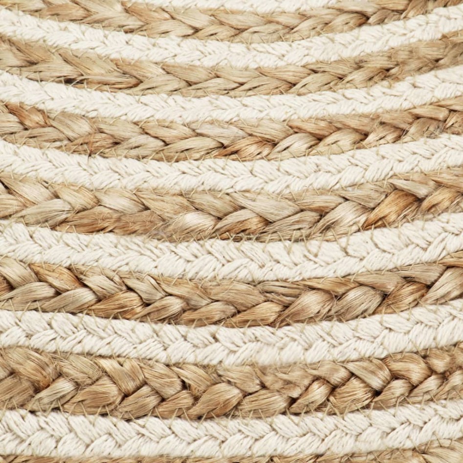 Puf hecho a mano 45x30 cm