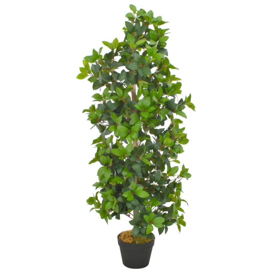 Planta artificial árbol de laurel con macetero 120 cm
