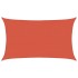 Toldo de vela HDPE terracota 160 g/m² 5x8
