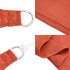 Toldo de vela HDPE terracota 160 g/m² 5x8