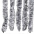 Cortina mosquitera chenilla blanco y gris 118x220