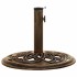Base de sombrilla de hierro fundido bronce 44x44x31