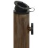 Base de sombrilla de hierro fundido bronce 44x44x31