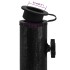 Base de sombrilla de hierro fundido negro 47x47x33