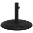 Base de sombrilla de hierro fundido negro 45x45x30