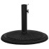 Base de sombrilla de hierro fundido negro 45x45x30