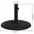 Base de sombrilla de hierro fundido negro 45x45x30