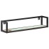 Estantes de pared 2 unidades 80 cm madera maciza