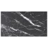 Tablero mesa diseño mármol vidrio templado negro 120x65 cm 8