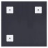 Espejo blanco 60x60