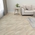 Lamas para suelo autoadhesivas 55 uds PVC beige a rayas 5,11