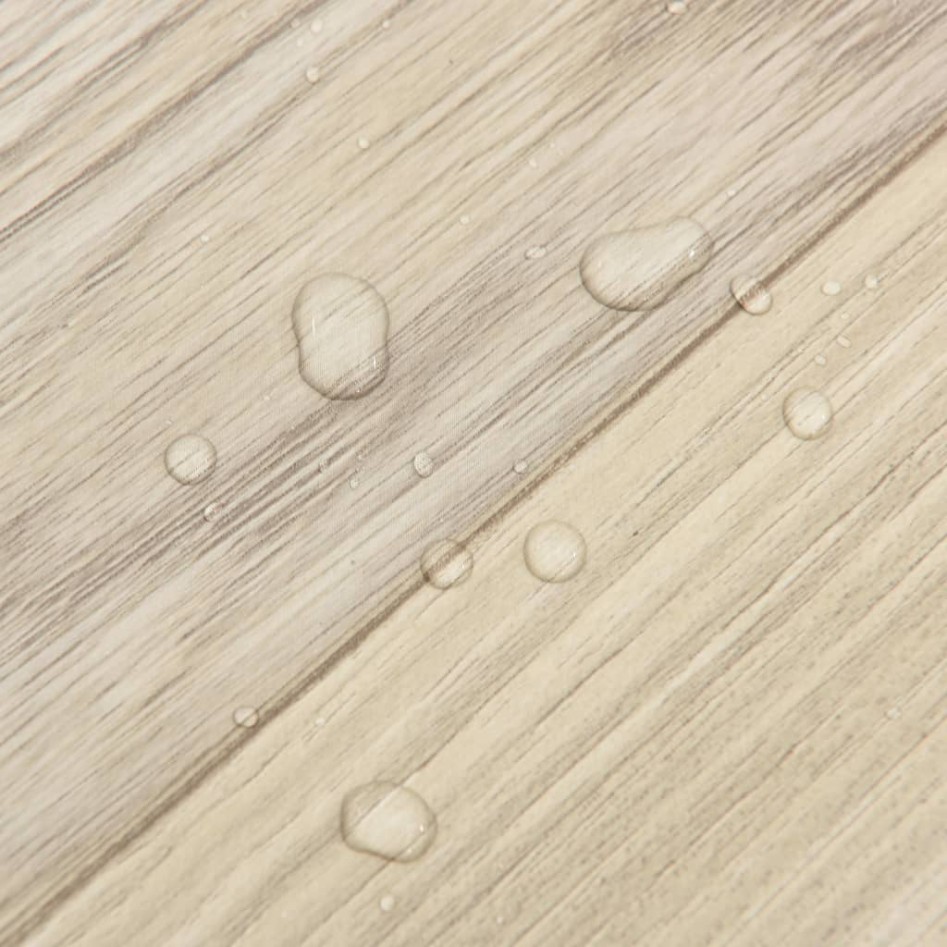 Lamas para suelo autoadhesivas 55 uds PVC beige a rayas 5,11