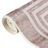 Alfombra lavable antideslizante beige 190x300
